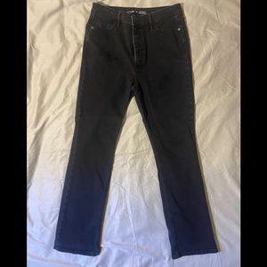 Old Navy Extra High-Rise Kicker Boot-Cut Button Fly Jeans Size 10